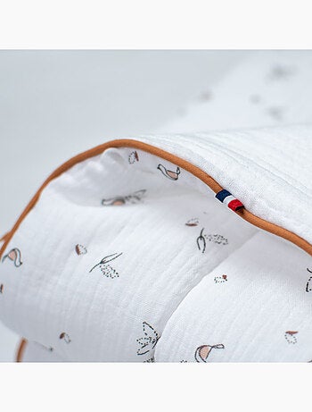 Piumino e cuscino reversibili per bambino in mussola di cotone | SEVIRA KIDS