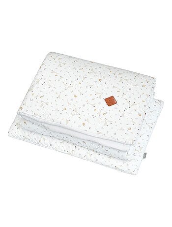 Piumino e cuscino reversibili per bambino in mussola di cotone | SEVIRA KIDS