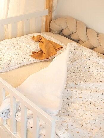 Piumino e cuscino reversibili per bambino in mussola di cotone | SEVIRA KIDS