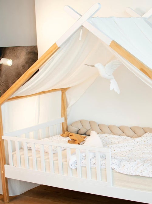 Piumino e cuscino reversibili per bambino in mussola di cotone | SEVIRA KIDS - Kiabi