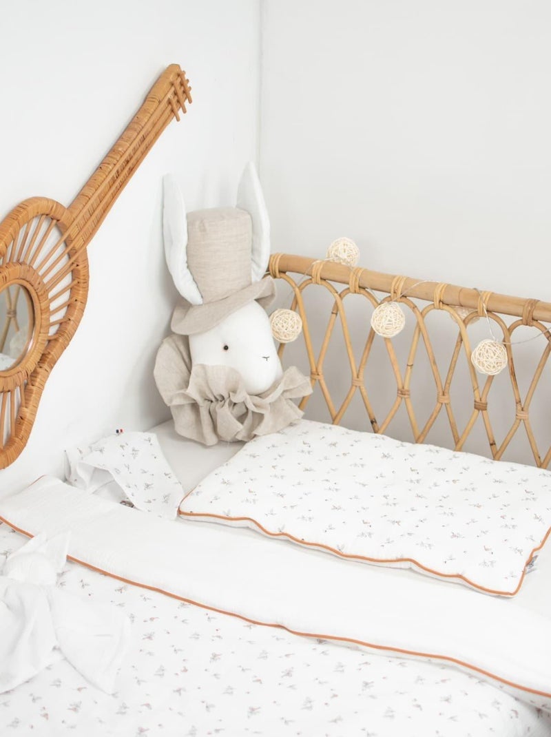 Piumino e cuscino reversibili per bambino in mussola di cotone | SEVIRA KIDS Bianco - Kiabi