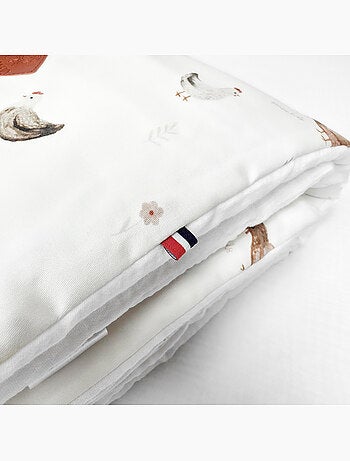 Piumino e cuscino reversibili per bambino in mussola di cotone | SEVIRA KIDS