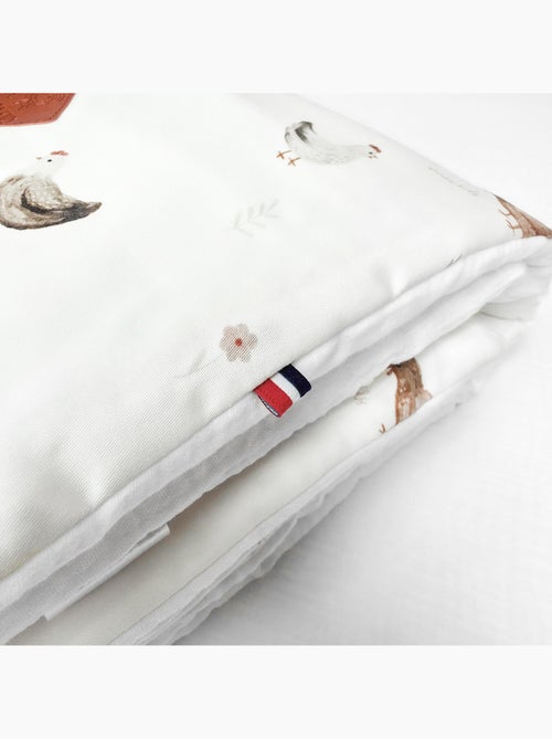 Piumino e cuscino reversibili per bambino in mussola di cotone | SEVIRA KIDS - Kiabi