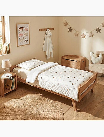 Piumino e cuscino reversibili per bambino in mussola di cotone | SEVIRA KIDS