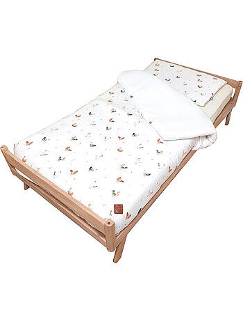 Piumino e cuscino reversibili per bambino in mussola di cotone | SEVIRA KIDS