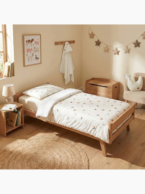 Piumino e cuscino reversibili per bambino in mussola di cotone | sevira kids - Kiabi