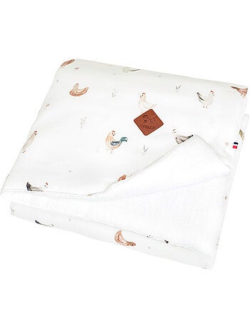 Piumino e cuscino reversibili per bambino in mussola di cotone | sevira kids | sevira kids