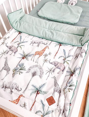 Piumino e cuscino reversibili per bambino in mussola di cotone | SEVIRA KIDS