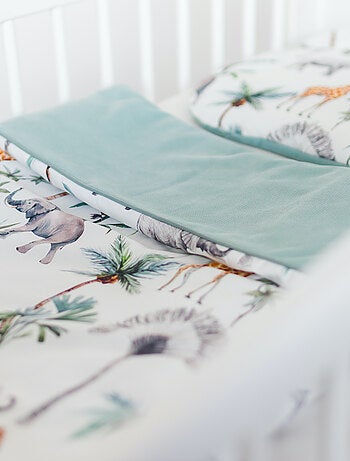 Piumino e cuscino reversibili per bambino in mussola di cotone | SEVIRA KIDS