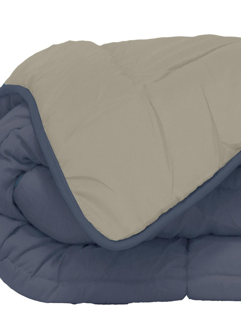 Piumino estivo in microfibra bicolore Blu petrolio - Kiabi