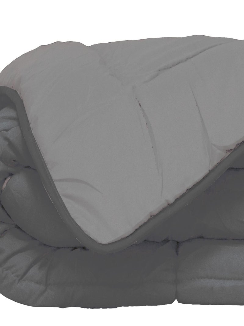 Piumino estivo in microfibra bicolore Grigio chiaro - Kiabi