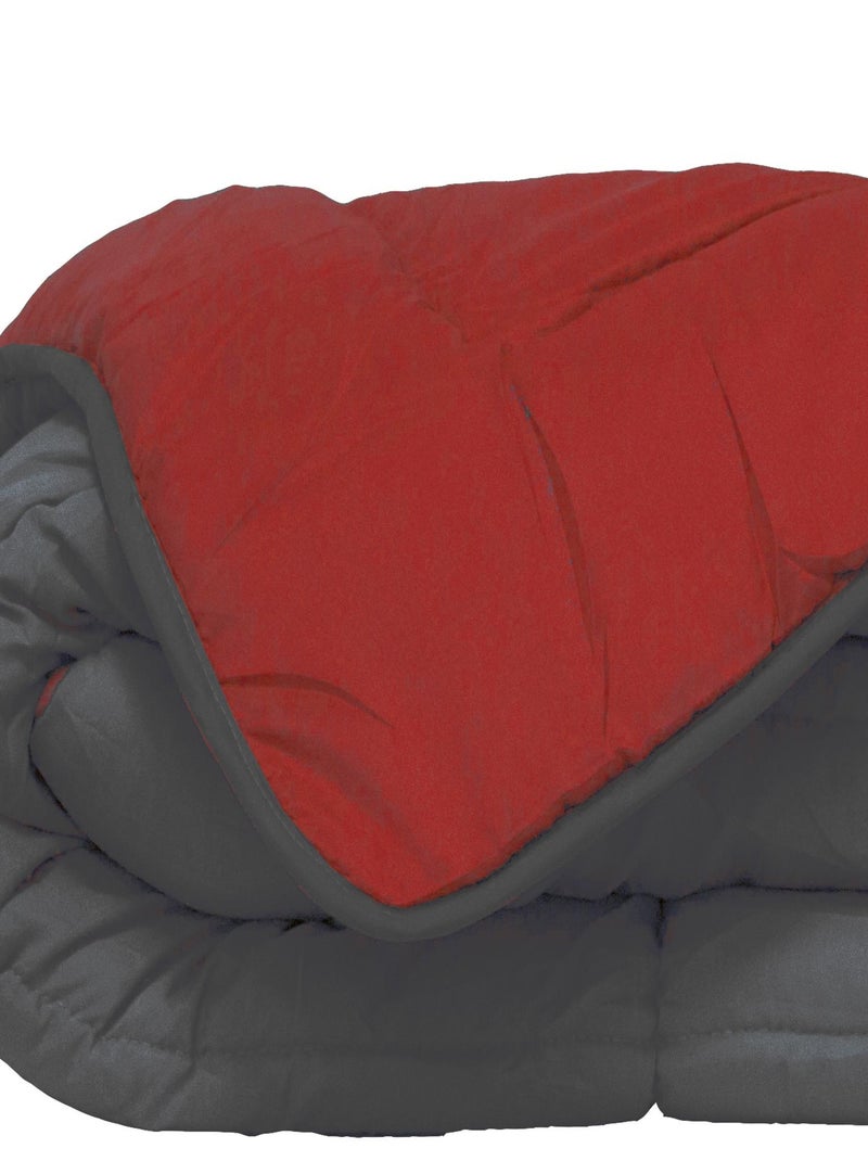 Piumino estivo in microfibra bicolore Rosso - Kiabi