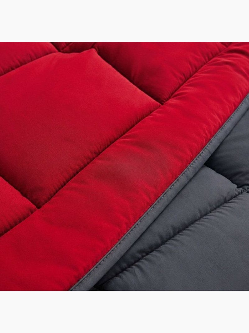 Piumino estivo in microfibra bicolore Rosso - Kiabi