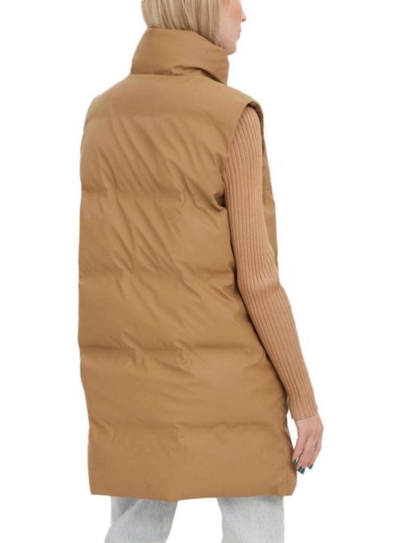 Piumino Gilet Donna Vero Moda Marrone cappuccino - Kiabi