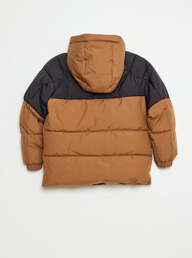 Piumino imbottito bicolore Beige - Kiabi