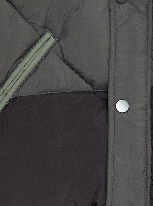 Piumino imbottito color block idrorepellente - Kiabi