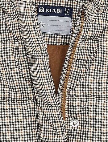 Piumino imbottito con cappuccio