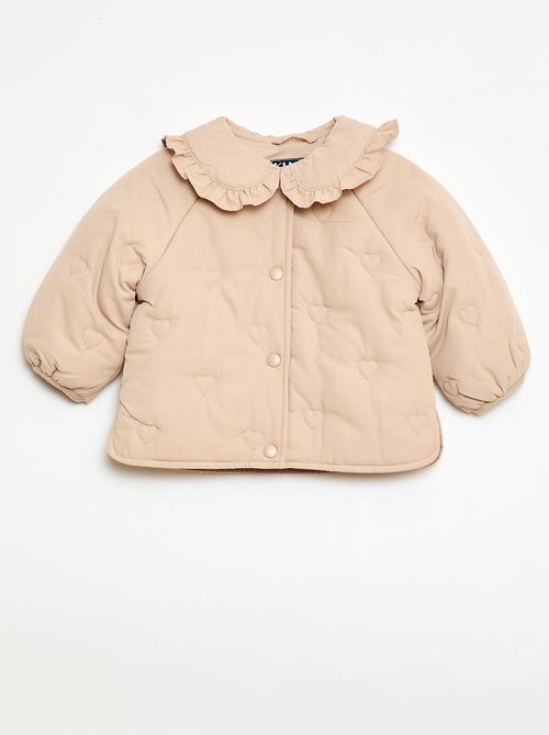 Piumino imbottito con cuori - Kiabi