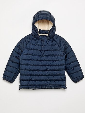 Piumino imbottito con interno in sherpa - collezione facile da indossare