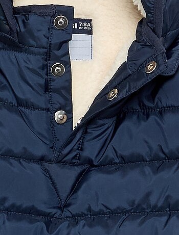 Piumino imbottito con interno in sherpa - collezione facile da indossare