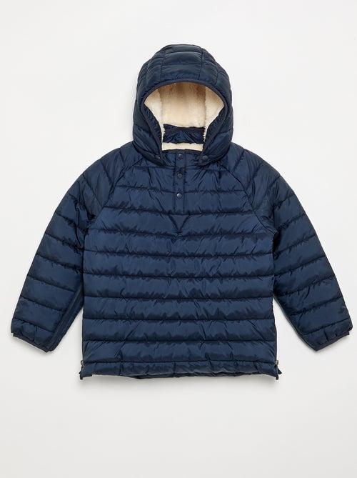 Piumino imbottito con interno in sherpa - collezione facile da indossare - Kiabi Piumino imbottito con interno in sherpa - collezione facile da indossare - Kiabi