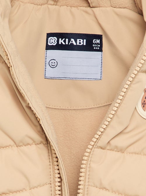 Piumino imbottito senza maniche con cappuccio - Kiabi Piumino imbottito senza maniche con cappuccio - Kiabi