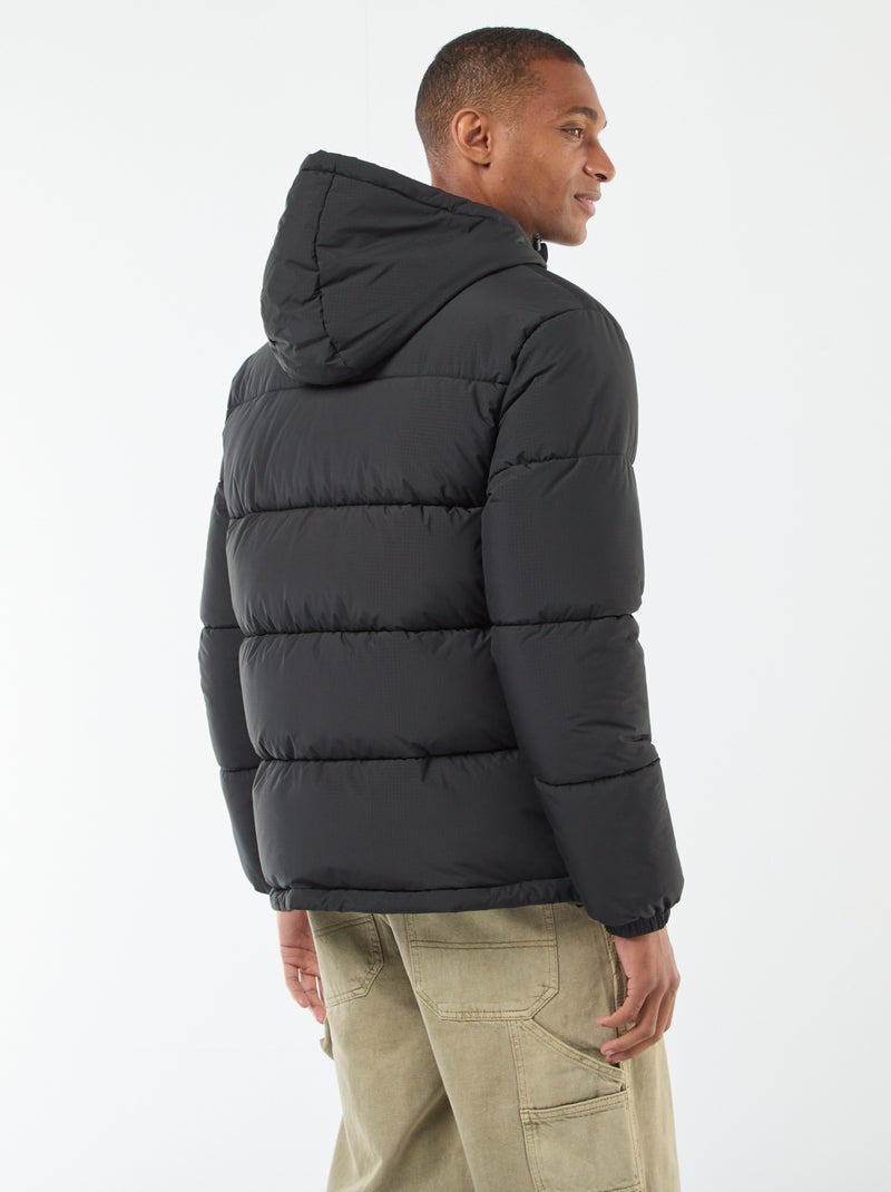 Piumino imbottito tinta unita Nero - Kiabi