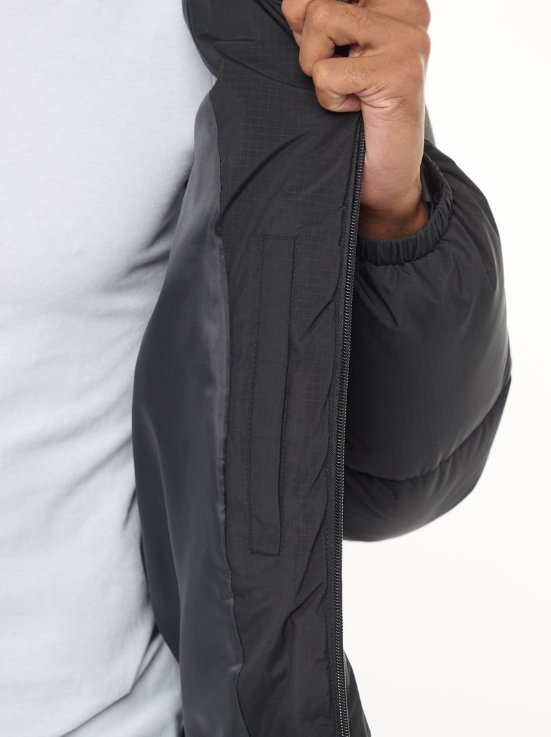 Bermuda Chino Tinta Unita - Nero - Taglie Forti - Uomo - 18.00 - Foto 12