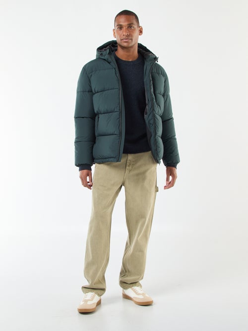 Piumino imbottito tinta unita - Kiabi