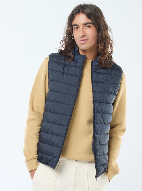 Piumino impermeabile senza maniche tinta unita - Kiabi