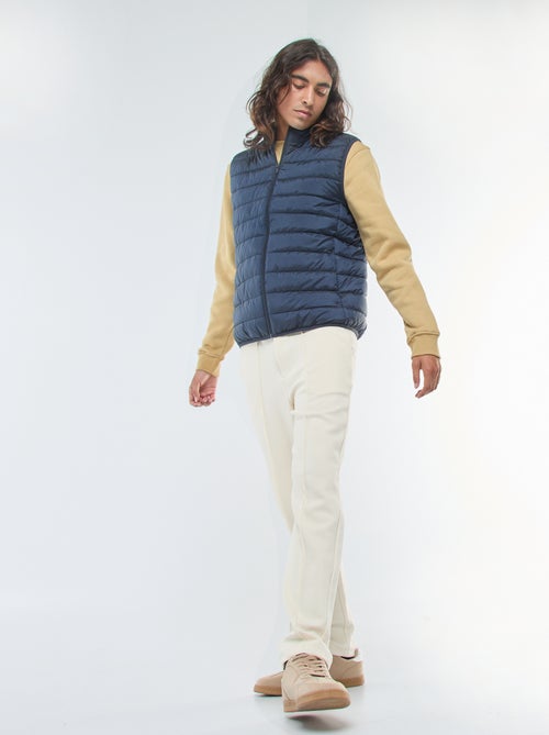 Piumino impermeabile senza maniche tinta unita - Kiabi