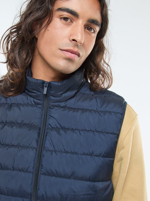 Piumino impermeabile senza maniche tinta unita - Kiabi