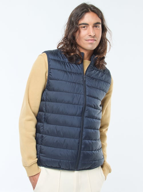 Piumino impermeabile senza maniche tinta unita - Kiabi