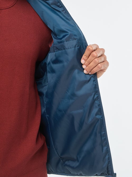 Piumino impermeabile senza maniche tinta unita - Kiabi