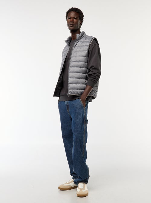 Piumino impermeabile senza maniche tinta unita - Kiabi