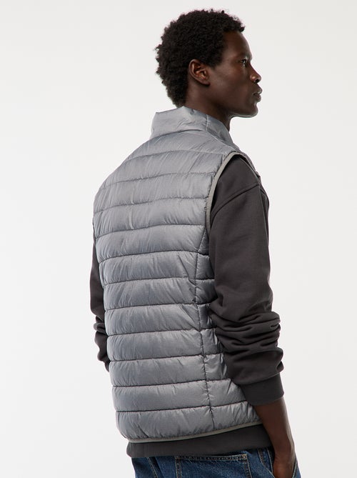 Piumino impermeabile senza maniche tinta unita - Kiabi