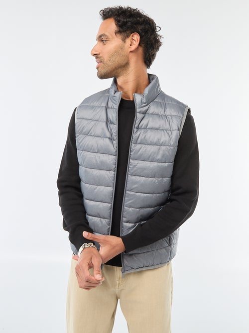 Piumino impermeabile senza maniche tinta unita - Kiabi