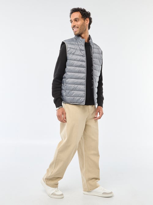 Piumino impermeabile senza maniche tinta unita - Kiabi