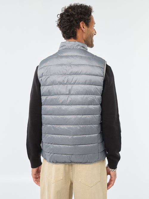 Piumino impermeabile senza maniche tinta unita - Kiabi