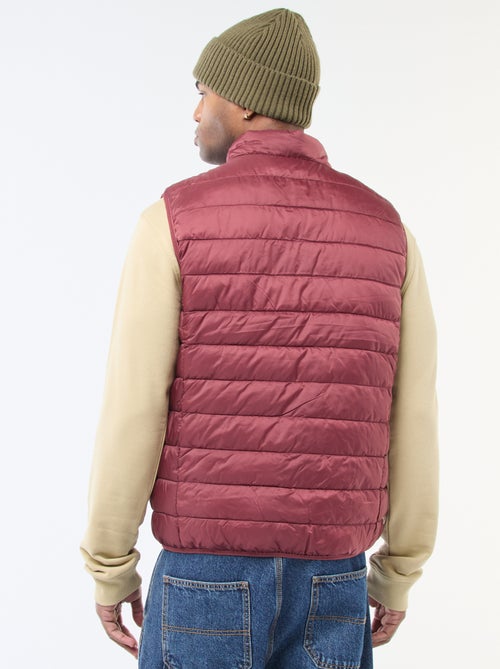 Piumino impermeabile senza maniche tinta unita - Kiabi