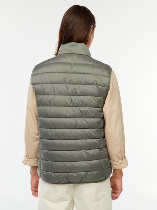 Piumino impermeabile senza maniche tinta unita - Kiabi