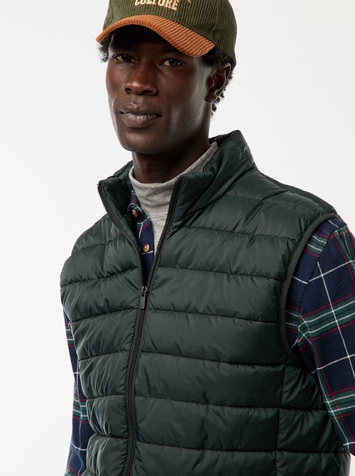 Piumino impermeabile senza maniche tinta unita - Kiabi