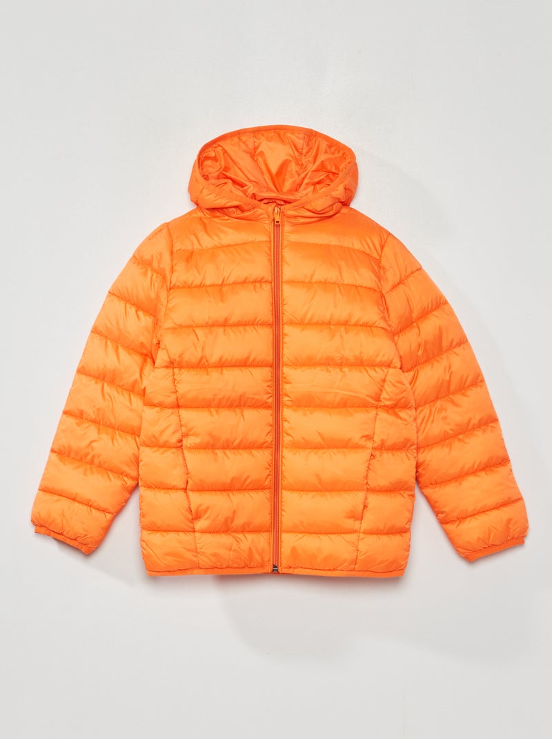 Piumino in bottiglie riciclate arancio ruggine - Kiabi