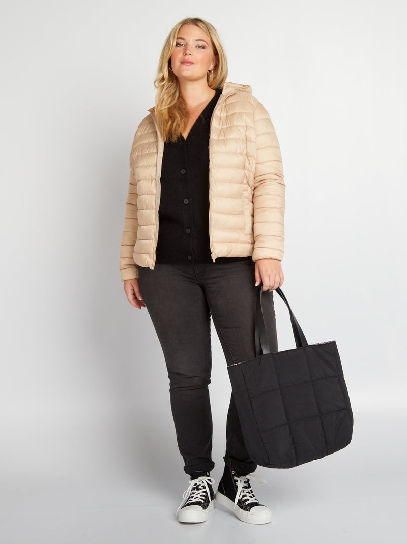Piumino in bottiglie riciclate BEIGE - Kiabi