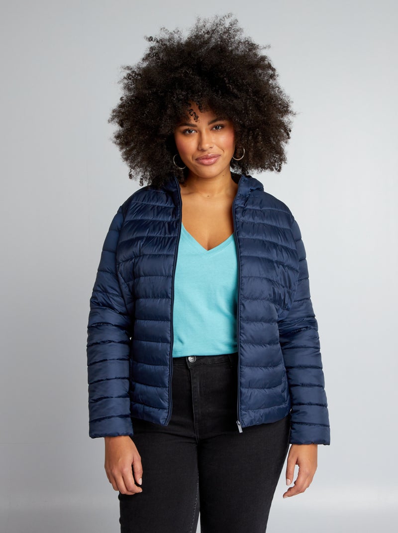 Piumino in bottiglie riciclate blu - Kiabi
