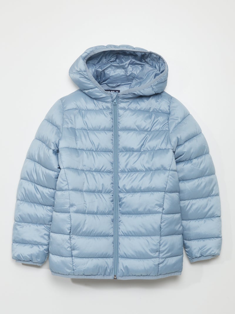 Piumino in bottiglie riciclate grigio blu - Kiabi