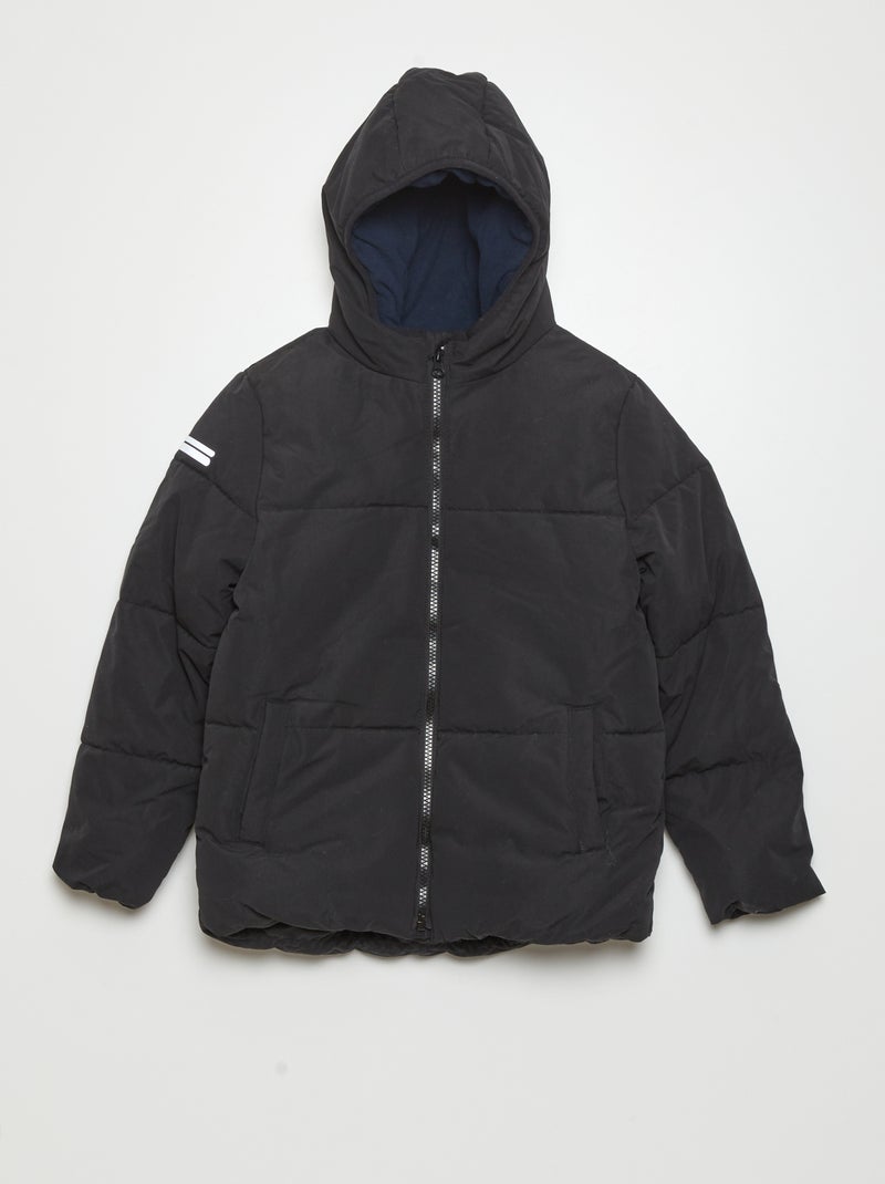 Piumino in bottiglie riciclate nero - Kiabi