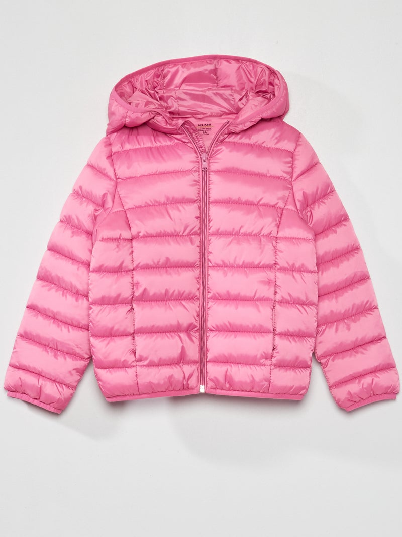 Piumino in bottiglie riciclate ROSA - Kiabi
