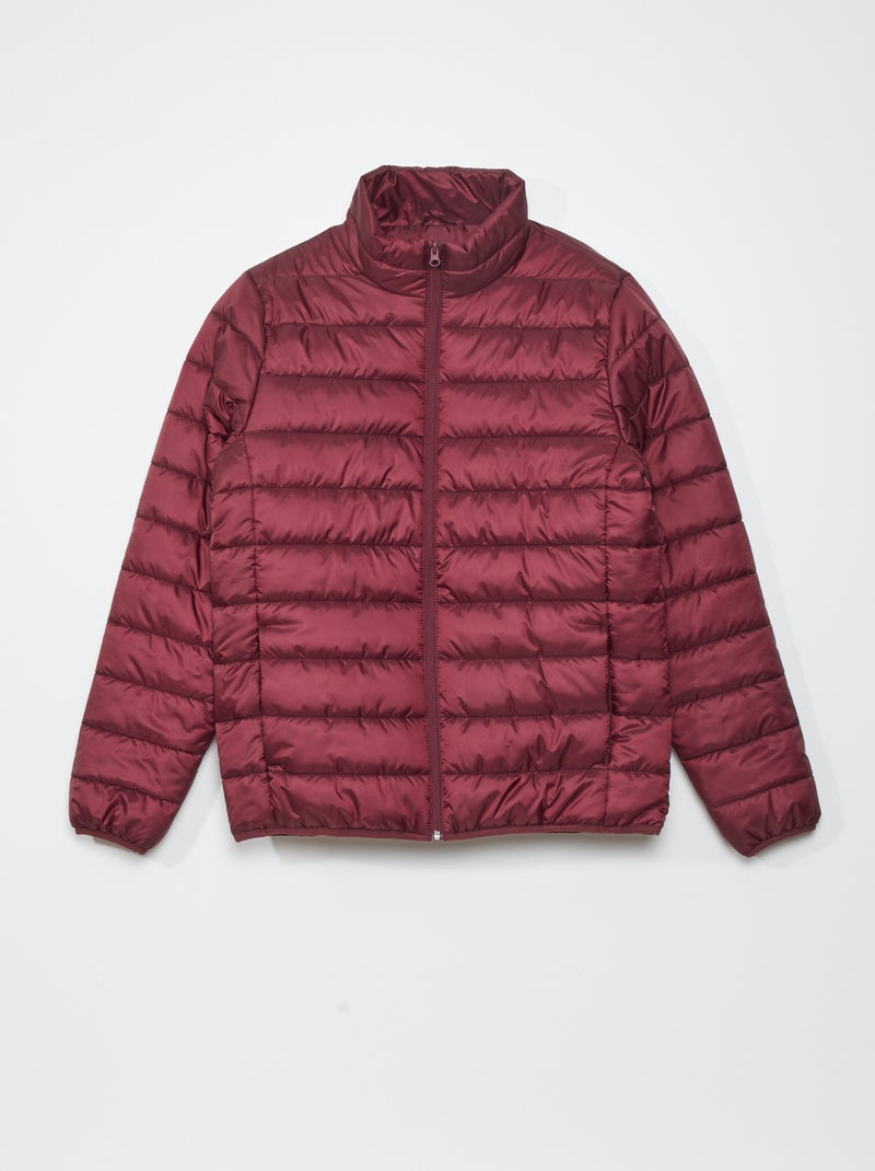 Piumino in bottiglie riciclate rosso - Kiabi
