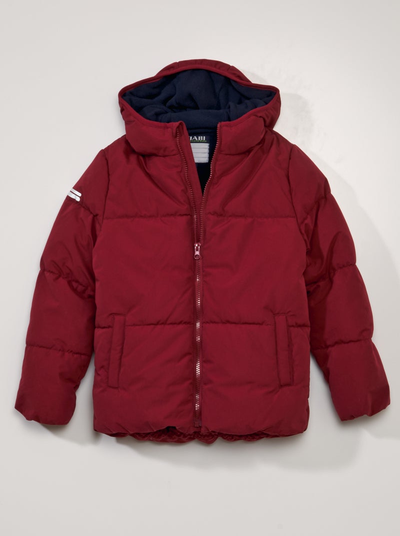 Piumino in bottiglie riciclate ROSSO - Kiabi